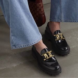 Tod’s leather loafers, size 41 NWB